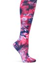 Compression Socks Wide Calf in Navy